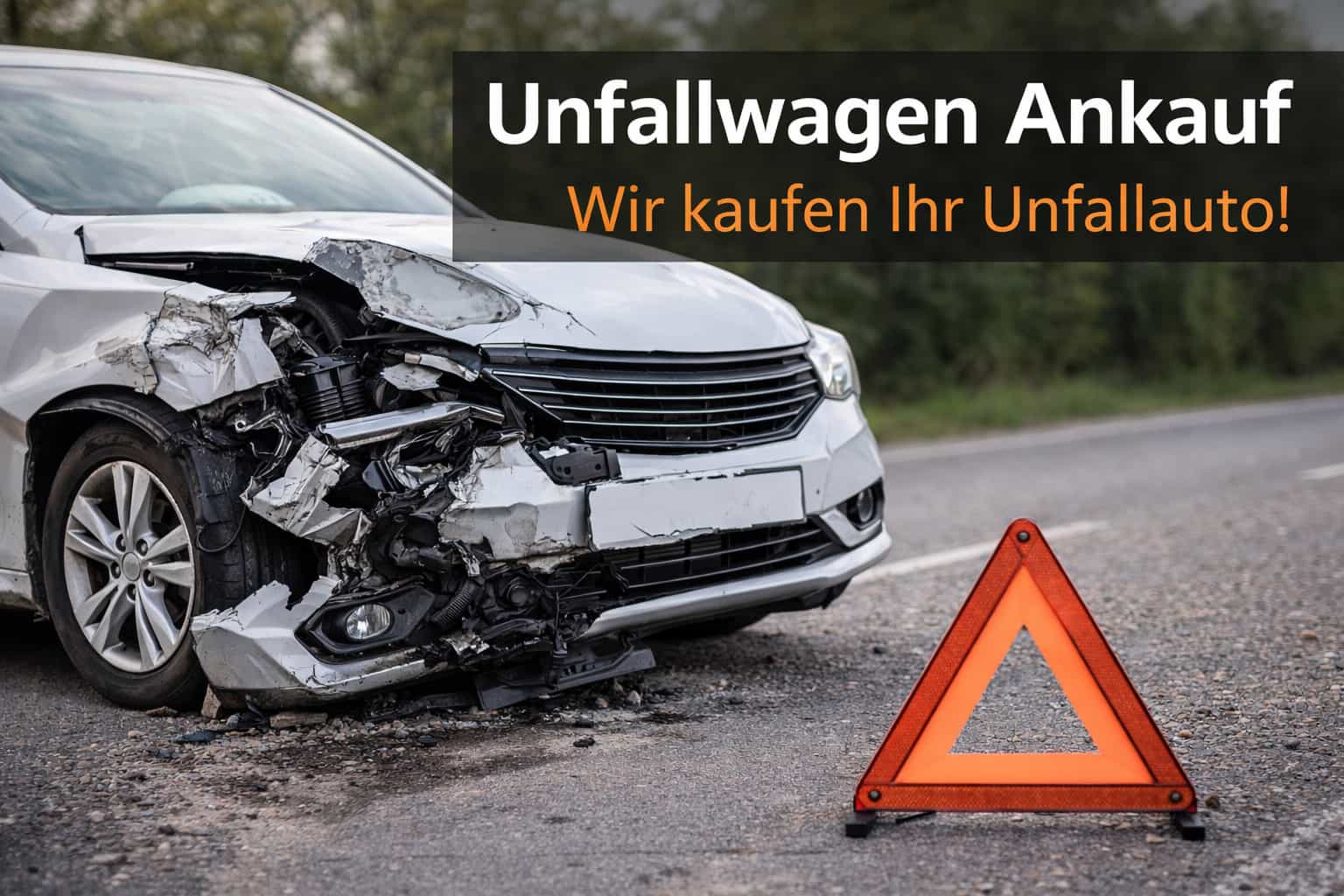 Unfallwagen Ankauf NRW – wir kaufen Ihr beschädigtes Auto trotz Front- oder Heckschaden
